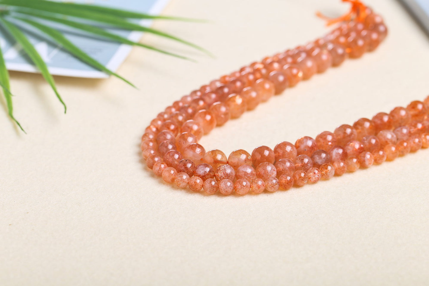 Natural Sunstone Beads